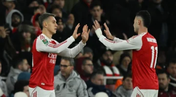 مارتينيلي مهدد بالغياب في مواجهة أرسنال وب برايتون 2025